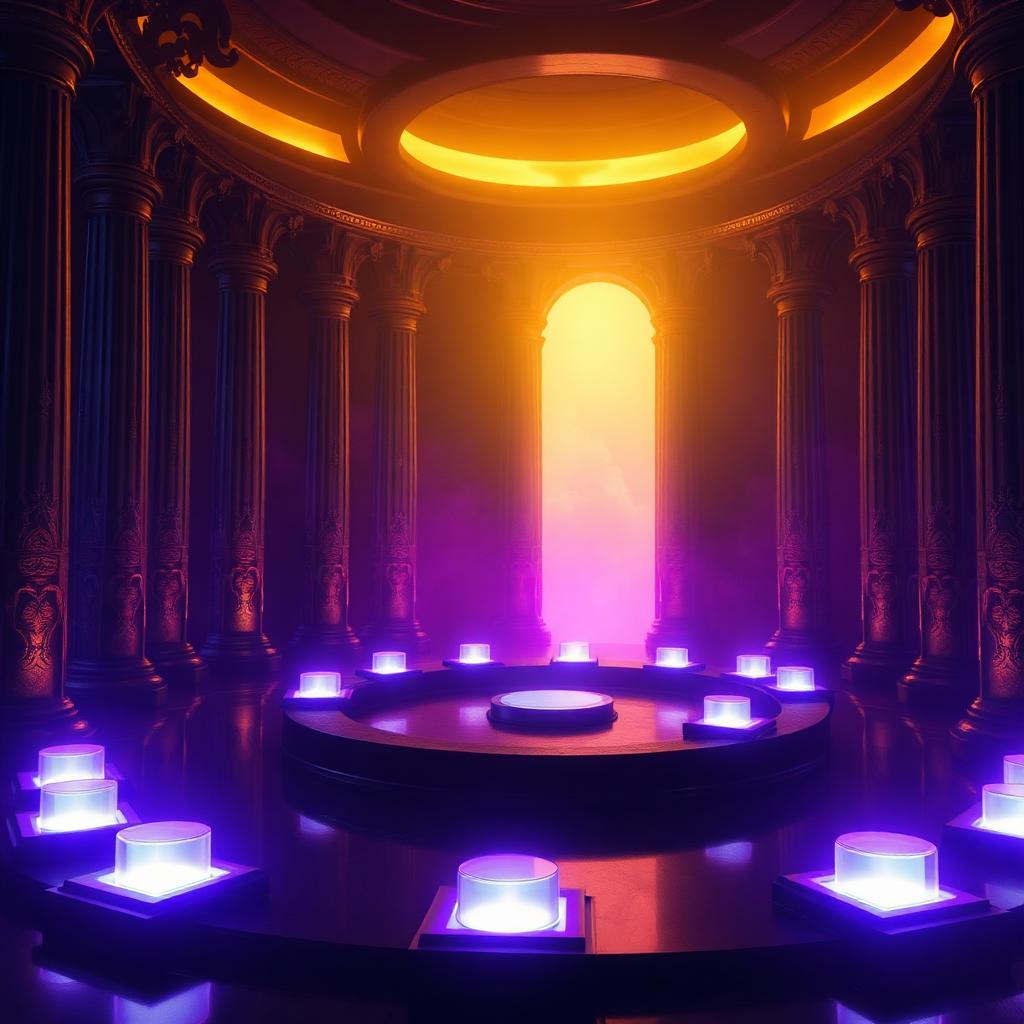 Athene Council — Debate · 60m chamber with upper gallery